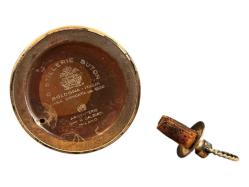 İtalyan Distellerie Buton Milano Kristal Gümüş Kaplama Ördek Başlı Karaf