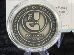DARPHANE 2017 Darphane’nin 550. Kuruluş Yıldönümü Gümüş Hatıra Sikke