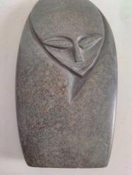 Shona, El Yapımı, Yeşil Serpantin Heykel: Yüz