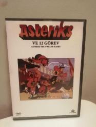 Asterix ve 12 görev Türkçe, altyazılı dvd animasyon