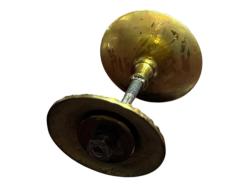 Pirinç kapı kolu 8 cm çapında