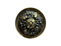 Pirinç kapı kolu 8 cm çapında