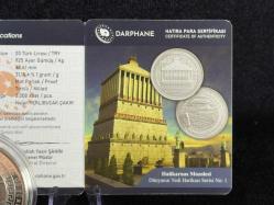 DARPHANE Halikarnas Mozolesi - Dünyanın Yedi Harikası Serisi No:1 Gümüş Hatıra Sikke