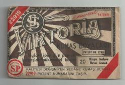 20 NUMARA KOYU KAHVERENGİ VIKTORIA KUMAŞ BOYALARI AÇILMAMIŞ PAKET...