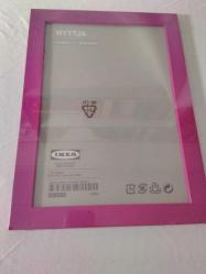 IKEA Nyttja fotoğraf çerçevesi (PEMBE)
