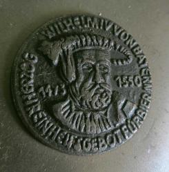 Bavyera Dükü IV. Wilhelm anısına yapılmış Orijinallik mührü olan Nadir Tankart