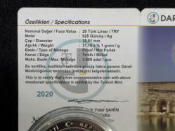 DARPHANE Artuklular Beyliği – Anadolu Beylikleri Serisi No:2 Gümüş Hatıra Sikke