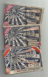 3 ADET 51 NUMARA KOYU LACİVERT RENKTE VIKTORIA KUMAŞ BOYLARI SETİ...