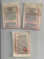 3 ADET 51 NUMARA KOYU LACİVERT RENKTE VIKTORIA KUMAŞ BOYLARI SETİ...