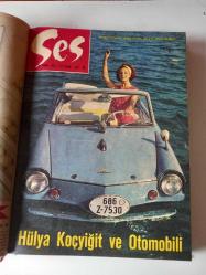 1965 SENESİ CİLTLİ SES DERGİLERİ SAYILARI...
