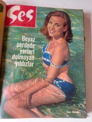 1965 SENESİ CİLTLİ SES DERGİLERİ SAYILARI...