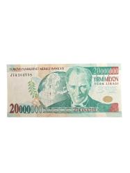 7.Emisyon 20.000.000 ( Yirmi Milyon ) Türk Lirası J74 164758