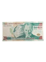 7.Emisyon 20.000.000 ( Yirmi Milyon ) Türk Lirası K03 282906