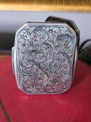 İtalyan 800 ayar Gümüş Tabaka Kutu