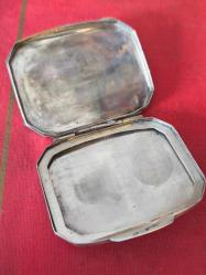 İtalyan 800 ayar Gümüş Tabaka Kutu