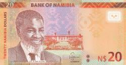Koleksiyon ürünü Namibya, 20 Dolar (2018) ÇİL