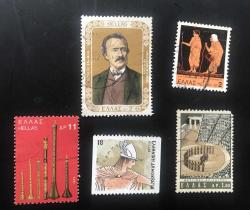 LOT.13 » YUNANİSTAN KARIŞIK DAMGALI R9