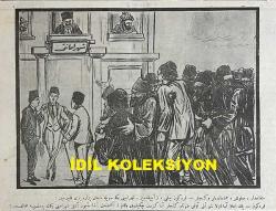 Osmanlıca Karagöz Mizah Dergisi-Gazetesi, Orijinal Dönem Basım, (Ottoman Magazine-Newspaper-Journal Illustré Cara-Gueuz) - 23 Ağustos 1924 - Sayı: 1715 - Hicri: 21 Muharrem 1342 - Rumi: 23 Ağustos 1340 - Karikatür: 