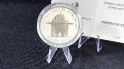 DARPHANE İstanbul Kültür Varlıkları Serisi  Tophane Çeşmesi – Gümüş Hatıra Sikke (1999)