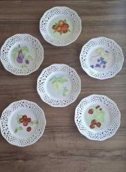 muhteşem El boyama tabak seti