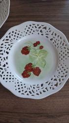 muhteşem El boyama tabak seti