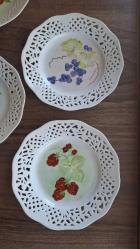 muhteşem El boyama tabak seti