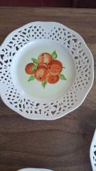 muhteşem El boyama tabak seti