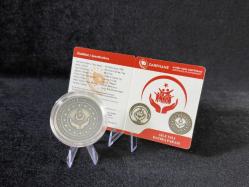 DARPHANE 2025 Aile Yılı Gümüş Okside Hatıra Sikke | Çil – Kapsül İçinde – Sertifikalı**