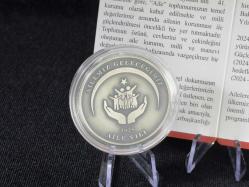 DARPHANE 2025 Aile Yılı Gümüş Okside Hatıra Sikke | Çil – Kapsül İçinde – Sertifikalı**