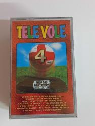 Televole 4 karışık   albümü acılmamış ambalajında sıfır koleksiyon klasik kaset YILMAZ VİDEO