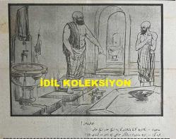 Osmanlıca Karagöz Mizah Dergisi-Gazetesi, Orijinal Dönem Basım, (Ottoman Magazine-Newspaper-Journal Illustré Cara-Gueuz) - 1 Ekim 1924 - Sayı: 1726 - Hicri: 1 Rebiülevvel 1342 - Rumi: 1 Teşrin-i Evvel 1340 - Karikatür: İdaremiz! 