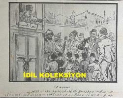 Osmanlıca Karagöz Mizah Dergisi-Gazetesi, Orijinal Dönem Basım, (Ottoman Magazine-Newspaper-Journal Illustré Cara-Gueuz) - 1 Ekim 1924 - Sayı: 1726 - Hicri: 1 Rebiülevvel 1342 - Rumi: 1 Teşrin-i Evvel 1340 - Karikatür: İdaremiz! 