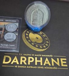 BEYŞEHİR EŞREFOĞLU CAMİSİ SERTİFİKALI 1 ONS GÜMÜŞ