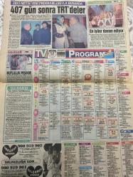 KELEBEK GAZETESİ DOĞUM GÜNÜ HEDİYESİ (TURKISH NEWSPAPPER) - 25 OCAK 1993 - TAM TAKIM 4 SAYFADIR -Aydın Menderes-Paul Newman-Joanne Woodward-Oğuz Yalçın-Kandemir Konduk-Fadime-Hanım-Kadir Çelik-Alev Baymur-Haluk Kurdoğlu-Ünal Kopeli-Peter Boyle-John Huston-Robert Shaw-Jacqueline Bisset-Dr Gündüz Tezmen-Zeki Metin-Erkan Bat-Mine Engez-Rekabet Avrupadan sonra ABDyi de etkiledi-Erotik tehlike-Servet mutluluk getirmiyor-Dinmeyen acı-Gecenin konukları-Savaş anıları-Dağ başında arsa satın aldılar-Mahalleyi dolandırıldı-Paul Newman otomobil yarışçısı-Kazanmak-İlk kez ekranda-Sayın Başkan-Deniz altında morfin mücadelesi-Derinlik-İkinci elden araba alırken-Bayan sürücülere uyarılar-407 gün sonra TRTdeliler-En iyileri devam ediyor-Mutluluk peşinde-Yalnızlığa son