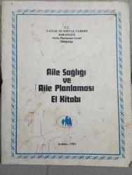 Aile Sağlığı ve Aile Planlaması El Kitabı