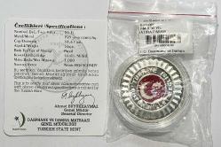 2010 Türkiye Büyük Millet Meclisi’nin 90. Yılı Sertifikalı 925 Ayar Gümüş Hatıra Parası Orjinal Darphane Poşetinde