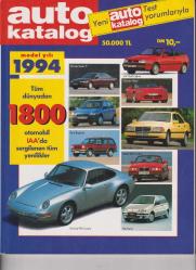 auto motor & sport   AUTO KATALOG  1993/94   TÜRKİYE' DE YAYINLANAN İLK KATALOG  -  ESKİ OTOMOBİL DERGİLERİ