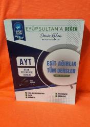 TÜMLER YAYINLARI AYT EŞİT AĞIRLIK TÜM DERSLER SORU BANKASI