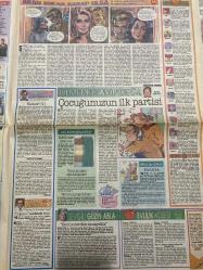 KELEBEK GAZETESİ DOĞUM GÜNÜ HEDİYESİ (TURKISH NEWSPAPPER) - 10 NİSAN 1992 - TAM TAKIM 4 SAYFADIR -Prof. Dr. Engin Eker-Angelica Huston-Jack Nicholson-Selahattin Alpay-Azize Bergin-Muzaffer Buyrukçu-Cemal Dündar-Dr. Gündüz Tümen-Zeki-Metin-Evliliğin anatomisi-Angelica’yı kahreden fotograf-Mutlu aile babası-Kasette cinsel devrim-Bilmemek ayıp değil-Çocuğunuzun ilk partisi-Güzelliğin ilk şartı temizlik-Akan sular şarap olsa