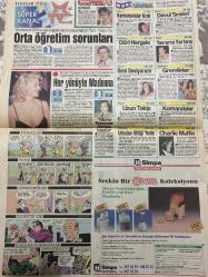 KELEBEK GAZETESİ DOĞUM GÜNÜ HEDİYESİ (TURKISH NEWSPAPPER) - 4 ŞUBAT 1992 - TAM TAKIM 4 SAYFADIR -Hülya Avşar-Şener Şen-İnanç-Ferit Tanju Gürsoy-Burçin Orhon-Priscilla Presley-Elvis Presley-Alara Koçibey-Gülten Dayıoğlu-Toron Karacaoğlu-Donald Trump-Marla Maples-Madonna-Jason Donovan-Kylie Minogue-Joan Collins-Cemal Dündar-Muzaffer Buyrukçu-Azize Bergin-Gündüz Tazmen-Muhteşem Nejad-Güzin Abla-Sinemanın en büyükleri-Verilen mesaj alındı-En önemli ödül Altın Kelebek-İnançın zaferi-Kiraz ne zaman kızar-Otelde rezalet-Her yönüyle Madonna-Orta öğretim sorunları-Akan sular şarap olsa-Bilmemek ayıp değil-En değerli besin Anne sütü-En seksi yuvarlaklar-Sevgi verin sağlıklısını verin
