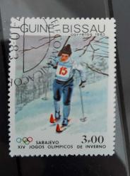 Gine Bissau Damgalı pul