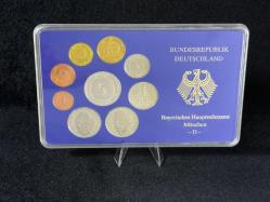 ALMAN MARKI 1989 Almanya (Bundesrepublik Deutschland) – D Darphanesi Tam Sikke Seti ÇİL