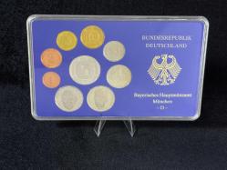 ALMAN MARKI 1989 Almanya (Bundesrepublik Deutschland) – D Darphanesi Tam Sikke Seti ÇİL