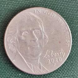 AMERİKA  2020 P    5 CENT