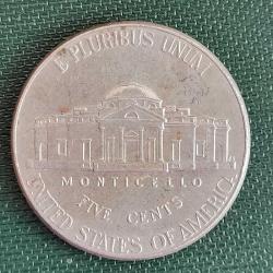 AMERİKA  2020 P    5 CENT