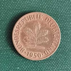 ALMANYA  1950 G    1  PFENNIG