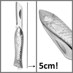 OMENİV'DEN 5CM BALIK SAPLI MİNİ ÇAKI ANAHTARLIK