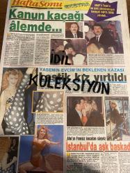 HAFTA SONU DERGİ - GAZETESİ EKSTRA EKİ DOĞUM GÜNÜ HEDİYESİ (TURKİSH -MAGAZINE - NEWSPAPER) - TAM TAKIM 8 SAYFADIR -  7 HAZİRAN 1991 - Sayı: 23 -Faruk Taşar-Mustafa Taşar-Yasemin Evcim-Pascal Louvoisieur-Ahu Tuğba-Osman Soyer-Özer Aksu-Samira-Cenk Koray-Ercan Turgut-Bahar Öztan-Cezmi Başeğmez-Zuhal Olcay-Ahmet Gülhan-Yağmur-Aykut Kutluel-Aslı Kutluel-Gökben-Nil Ünal-Ercan Turgut-Zuhal Olcay-Bahar Öztan-Nazan Şoray-Hayko-Sibel Can-Aşkın Nur Yengi-Sezen Aksu-Feridun Mete-Alper Berksoy-Tansu Aktaş-Onno Tunç-Adamo-Emel-Ferci Ebcioğlu-Selçuk Özgürdal-Fedon-Şahin Özer-Coşkun Sabah-Seren Serengil-Emel Müftüoğlu-Yaşar Kekeva-Sir John Morgan-Hüseyin Emre-Turgut Özal-Udi Coşkun-Kayahan-Yaşar-Nükhet Duru-Aylin-Leman Sam-Coşkun Demir-Özdemir Erdoğan-Rahmi Saltuk-Eduardo Capetillo-Sting-Vaya Con Dios-Roxette-Queen-Gloria Estefan-Kayahan-Nalan-Emel Sayın-David Younes-Binnaz Avcı-Kasım Çetin-Suzan Avcı-Fatih Kısaparmak-Kadir Mutlu-Sibel Gökçe-Hülya Mutlu-Sema Tekin-Gülay Temi