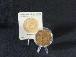 Darphane 2009 Keloğlan  Bronz Okside Hatıra Sikke | Çil – Kapsül İçinde – Sertifikalı