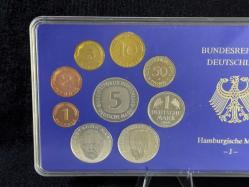 ALMAN MARKI 1989 Almanya (Bundesrepublik Deutschland) – J Darphanesi Tam Sikke Seti